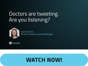 doctors are tweeting button sm