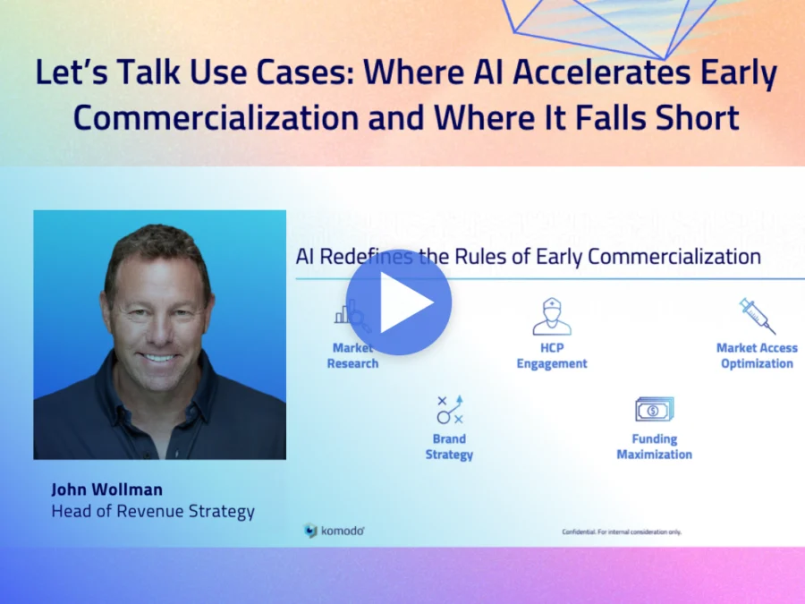 AI accelerates early commercialization