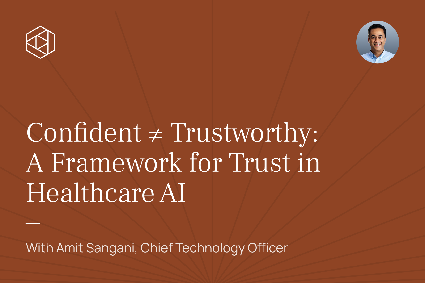 A framework for trust in healthcare AI