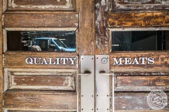 Quality Meats entrance